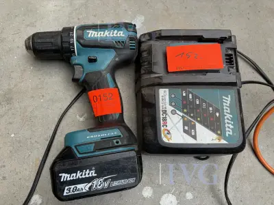 Akku-Schrauber MAKITA DDF485 – kavel bij IVG, Nordhorn