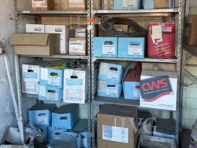 Fachbodenregale – kavel bij IVG, Stolberg