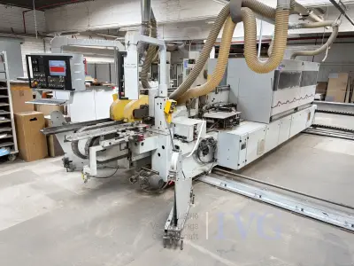 Doppelseitige Kantenanleimmaschine HOMAG Optimat KL 25/6/A12/25/S1 – kavel bij IVG, Rödinghausen