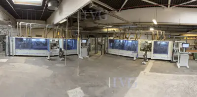 Doppelseitige Format- und Kantenanleimmaschine HOMAG Profi KFL 525/6/A3/10 - Power TWL 330 - Profi KFL 526/6/A3/20 – kavel bij IVG, Rödinghausen