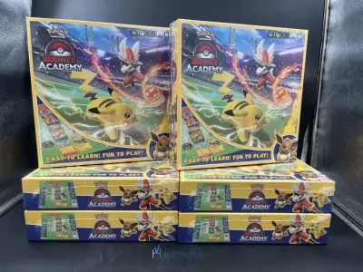 6 TCG-spellen Battle Academy 2022 POKÉMON - Engelstalig – kavel bij VH Auctions