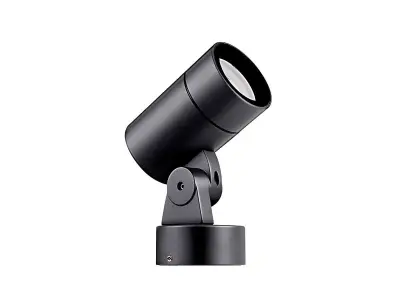 [00975] Spike Spotlight Gu10 Socket Black Rotatable Waterproof – kavel bij Hammertime, Puurs