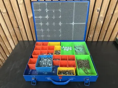 Assortimentskoffer Inh. Schroeven & Rondellen – kavel bij Hammertime