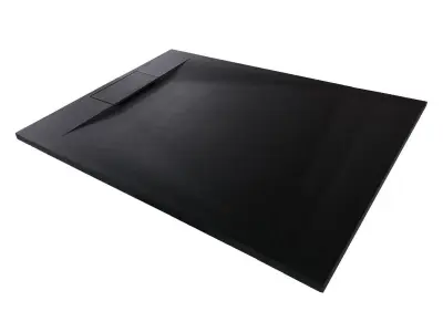 1 X 90x120cm Smc Douchebak - Zwart – kavel bij Hammertime, Bornem