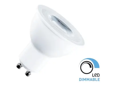 [01154] 7w Gu10 Led Spot Dimmable With Lens 3000k – kavel bij Hammertime, Puurs