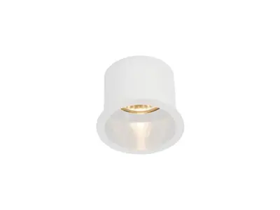 [00916] Gu10 Recessed Fixture White With Lamp Holder – kavel bij Hammertime, Puurs