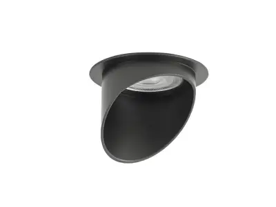 [00918] Gu10 Recessed Design Fixture Black – kavel bij Hammertime, Puurs