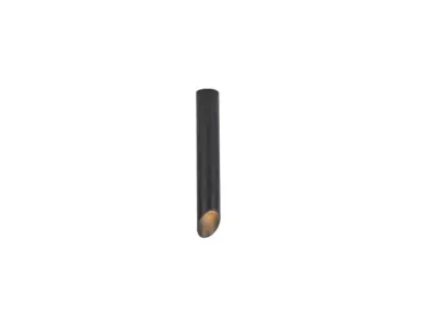 [00927] Gu10 Surface-Mounted Design Luminaire, Cylinder, Sand Black, 35cm – kavel bij Hammertime, Puurs