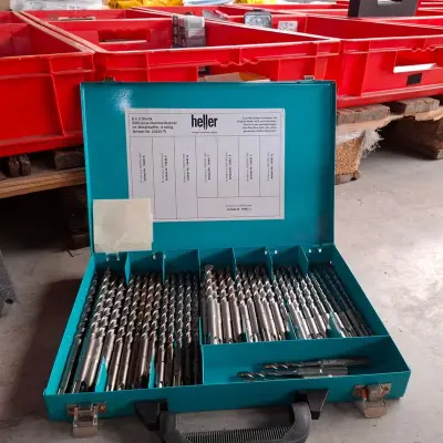 40-Delige SDS plus borenset Heller, 19442 J – kavel bij Onlineveilingmeester, Winsum