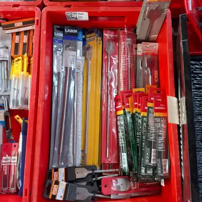 Ca. 88x Diverse speedboren o.a. Bosch, Metabo, Labor – kavel bij Onlineveilingmeester, Winsum