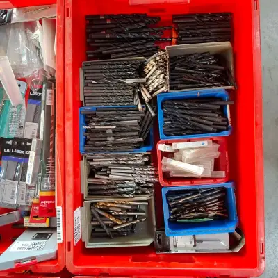 Partij diverse boren – kavel bij Onlineveilingmeester, Winsum