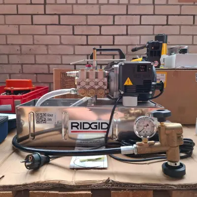 Elektrische testpomp Ridgid, 1460-E – kavel bij Onlineveilingmeester, Winsum