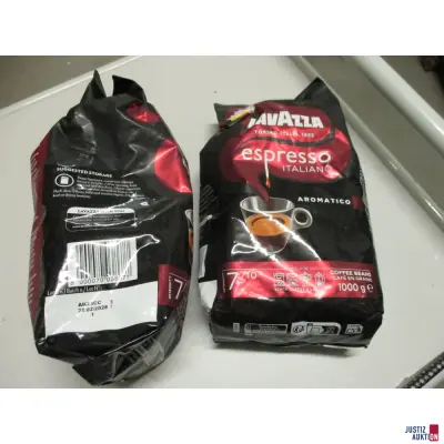 Lavazza Kaffeebohnen 2 Pakete – kavel bij Justiz-Auktion, Mönchengladbach