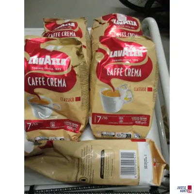 Lavazza Kaffeebohnen 5 Pakete – kavel bij Justiz-Auktion, Mönchengladbach