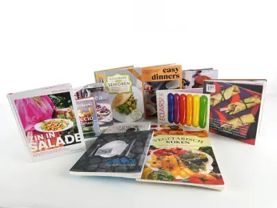 Gevarieerde kookboekenset! – kavel bij De Kringwinkel, Heverlee
