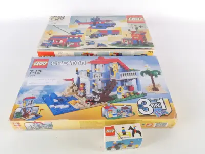 Vintage LEGO bouwsets met originele dozen en handleidingen – kavel bij De Kringwinkel, Heverlee