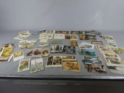 Verzameling diverse ansichtkaarten en prentbriefkaarten – kavel bij De Kringwinkel, Diest