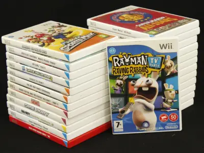 Set van 25 Wii games – kavel bij De Kringwinkel, Antwerpen
