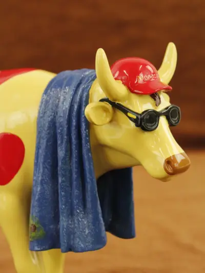 CowParade – Mc Ado de Monaco – Daniel Menini – Monaco 2005 – Grote verzameleditie 2005 – kavel bij De Kringwinkel, Antwerpen