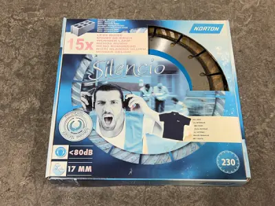 Norton circkelzaagblad ø230mm Silencio – kavel bij XL Auctions