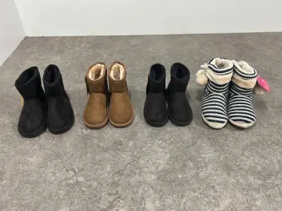 Apollo kinder laarsjes/pantoffels set 4-delig – kavel bij XL Auctions
