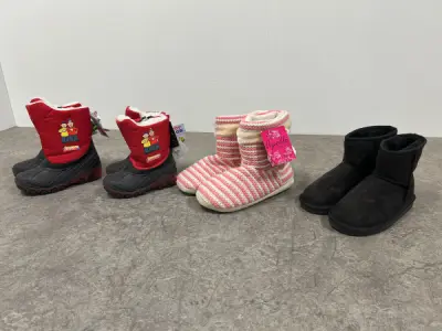 kinderlaarsjes set 4-delig – kavel bij XL Auctions