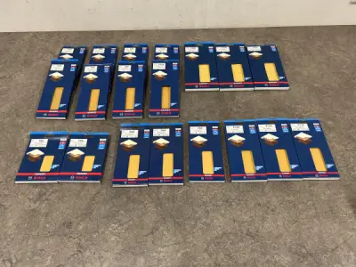 Bosch schuurblad set 19-delig – kavel bij XL Auctions