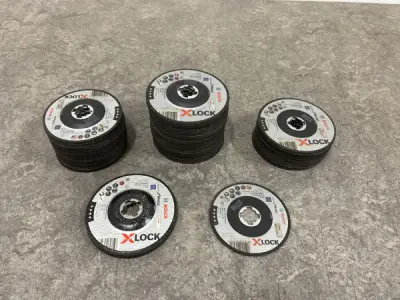 Bosch partij doorslijpschijven voor metaal X-LOCK – kavel bij XL Auctions