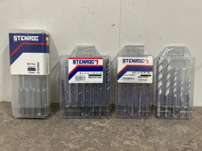 Stenroc boor set 4-delig – kavel bij XL Auctions