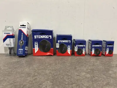 Stenroc gatzaag en toebehoren set 7-delig – kavel bij XL Auctions