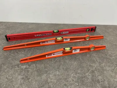 Waterpas set 3-delig – kavel bij XL Auctions
