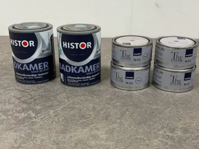 Histor verf- en wax set 6-delig – kavel bij XL Auctions