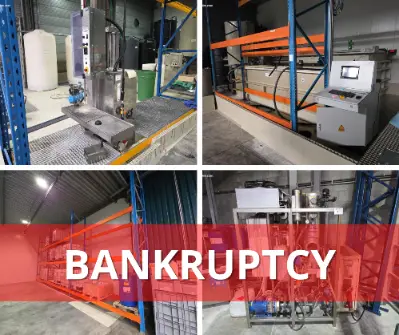 Industriële reiniging en ontlakking D.R. Products - Faillissement – veiling bij Auctim