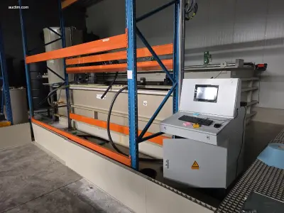 Volledige ontlakkings/meng installatie – kavel bij Auctim, Kontich