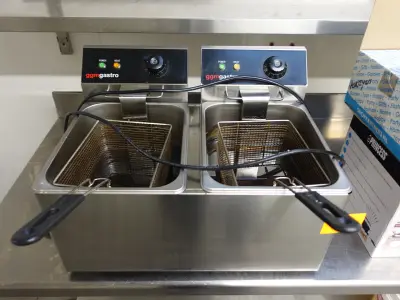 Dubbele friteuse Ggmgastro – kavel bij Openbare Verkopen, Kortrijk