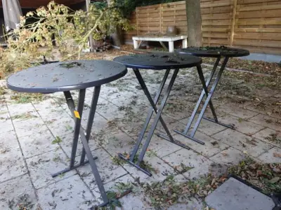 3x Klaptafel – kavel bij Openbare Verkopen, Kortrijk