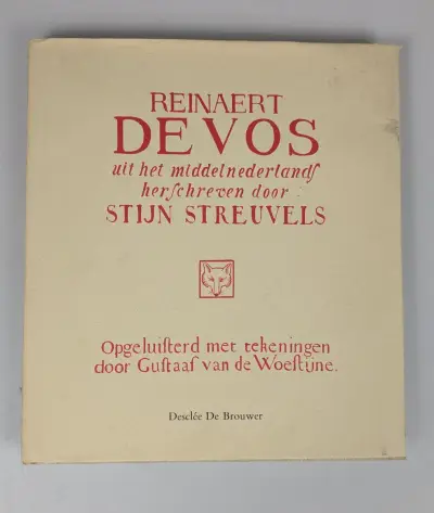 Reinaert de Vos, Middelnederlands, geïllustreerd boek – kavel bij De Kringwinkel, Sint-Niklaas