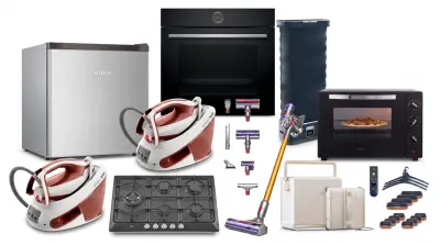 Set van 69 producten - Huishoudelijke apparaten - Tefal, Dyson, Philips – kavel bij Stocklear