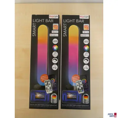 zwei Smarte LED Light Bars – kavel bij Justiz-Auktion, Chemnitz