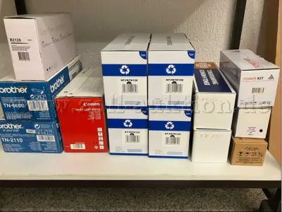 13 Toner-Kartuschen diverser Hersteller (ungebraucht in jeweilige Originalkartons) – kavel bij Zoll-Auktion, Mönchengladbach