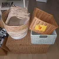 Rieten mandjes. 5 stuks – kavel bij BOPA Auctions, Wervik