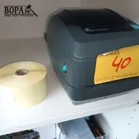 Etiketten printer Zebra – kavel bij BOPA Auctions, Wervik