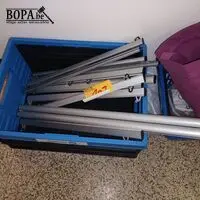 Plooibak, mandje, rails voor posters – kavel bij BOPA Auctions, Wervik