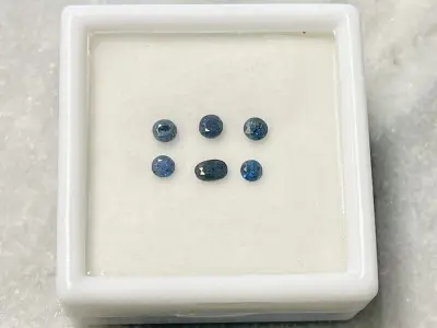 Saffier - 1.10 carat natuurlijke saffier – kavel bij Onlineveilingmeester