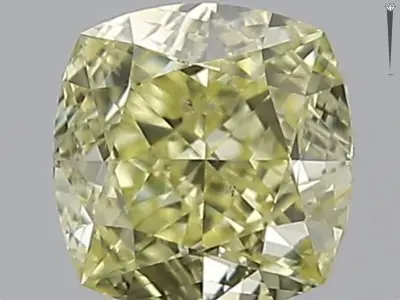 Diamant - 0.40 carat natuurlijke fancy colour diamant (gecertificeerd) – kavel bij Onlineveilingmeester