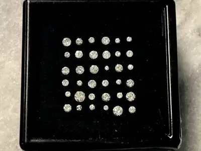 Diamant - 1.01 carat natuurlijke diamant briljant geslepen – kavel bij Onlineveilingmeester