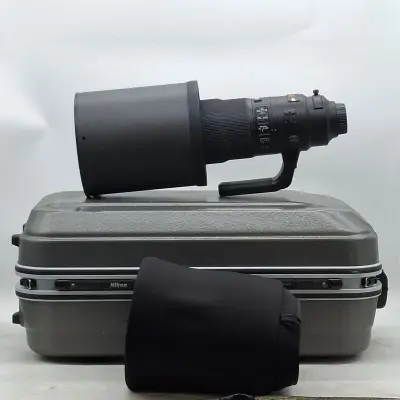 Camera lens, Nikkon, AF-S NIKKOR 600mm 1:4 FLED VR – kavel bij Domeinen Roerende Zaken, Groningen