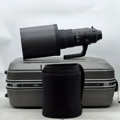 Camera lens, Nikkon, AF-S NIKKOR 600mm 1:4 FLED VR – kavel bij Domeinen Roerende Zaken, Groningen