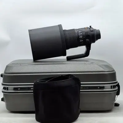 Camera lens, Nikkon, AF-S NIKKOR 400mm 1:2.8E FLED VR – kavel bij Domeinen Roerende Zaken, Groningen