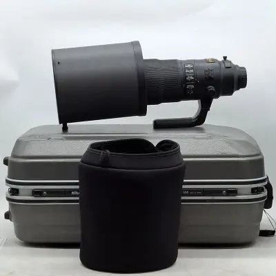 Camera lens, Nikkon, AF-S NIKKOR 600mm 1:4E FL ED VR – kavel bij Domeinen Roerende Zaken, Groningen